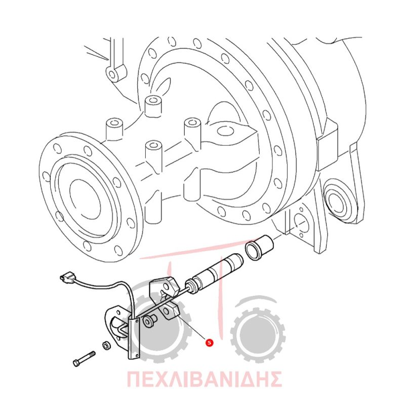 Πλακάκι ασαφαλείας πείρου ανταπόκρισης Massey Ferguson 6600-6700-7400-7600-8400 Πλακάκι ασαφαλείας πείρου ανταπόκρισης Massey Ferguson 6600-6700-7400-7600-8400