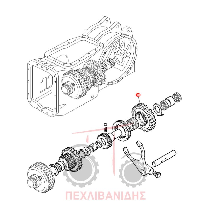 Γρανάζι PTO Massey Ferguson 390-398-399-4200 Γρανάζι PTO Massey Ferguson 390-398-399-4200