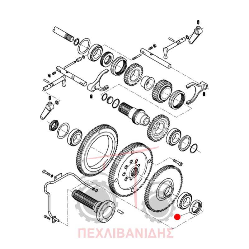 Τσιμούχα PTO Massey Ferguson 6400-7600-7700