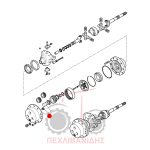 Καπάκι μπροστά μειωτήρα Massey Ferguson 5465-6200-6400-7400 Καπάκι μπροστά μειωτήρα Massey Ferguson 5465-6200-6400-7400