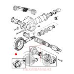 Μπροστά κορώνα πηνίο διαφορικού Massey Ferguson 8130 Μπροστά κορώνα πηνίο διαφορικού Massey Ferguson 8130