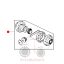 Κουτί κορώνας Massey Ferguson 3080-6100-6200-6400