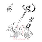 Πολύσφηνος κοχλίας τιμονιού Massey Ferguson 155-158 Πολύσφηνος κοχλίας τιμονιού Massey Ferguson 155-158