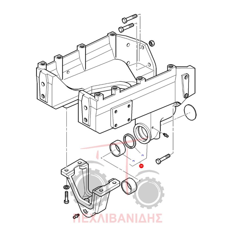 Μεντεμένια βάση παλάγκο Massey Ferguson 5400