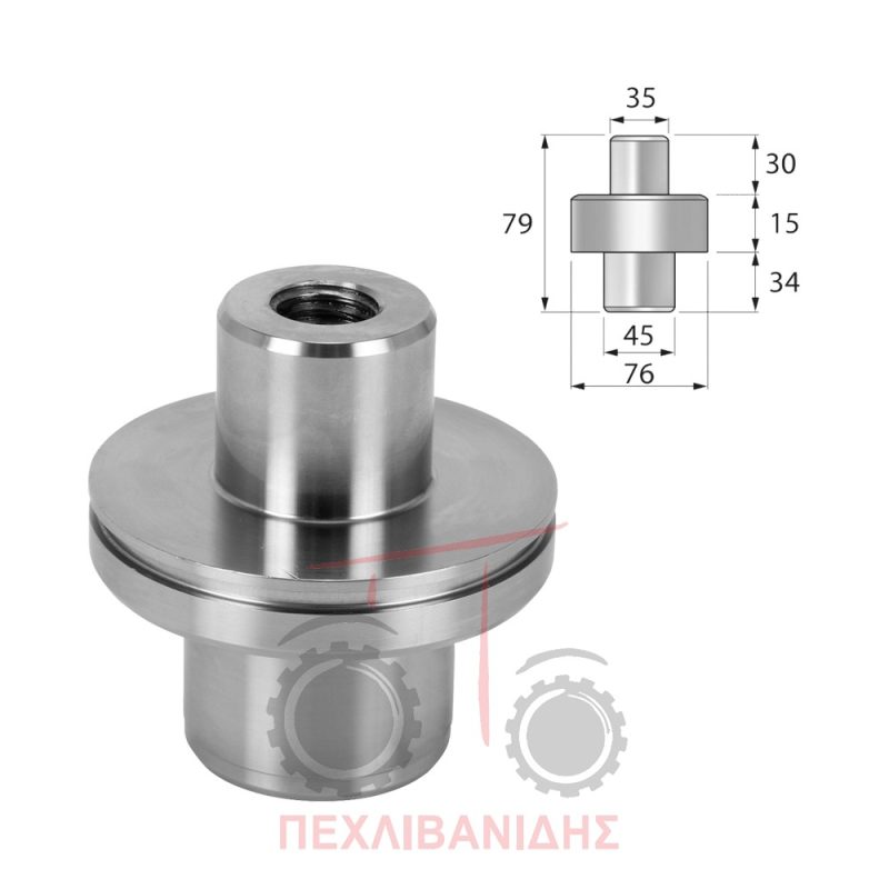 Πείρος πάνω κάτω μπροστά διαφορικού Massey Ferguson 2640-3080-3655-3690 Πείρος πάνω κάτω μπροστά διαφορικού Massey Ferguson 2640-3080-3655-3690