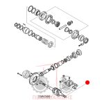 Κοντό ημιαξόνιο μπροστά διαφορικού Massey Ferguson 4245-4260-4360 Κοντό ημιαξόνιο μπροστά διαφορικού Massey Ferguson 4245-4260-4360