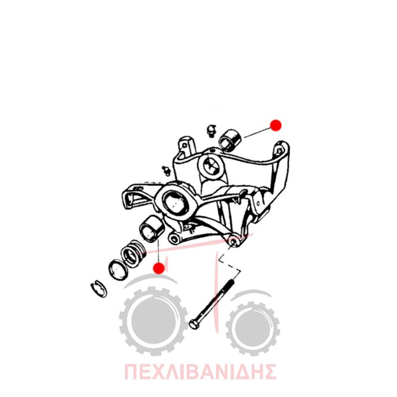Δαχτυλίδι διαφορικού Massey Ferguson 35-133-135-140 Δαχτυλίδι διαφορικού Massey Ferguson 35-133-135-140