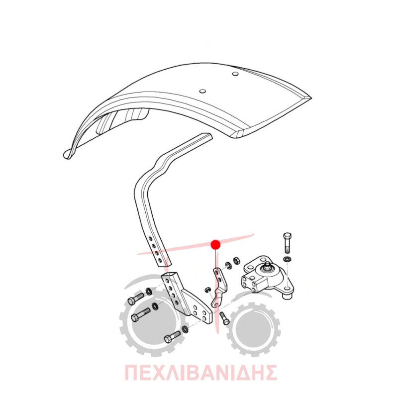 Στοπ βάσης φτερού Massey Ferguson 430