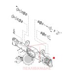 Κουτί μπροστά διαφορικού Massey Ferguson 6400-6600-7600 Κουτί μπροστά διαφορικού Massey Ferguson 6400-6600-7600
