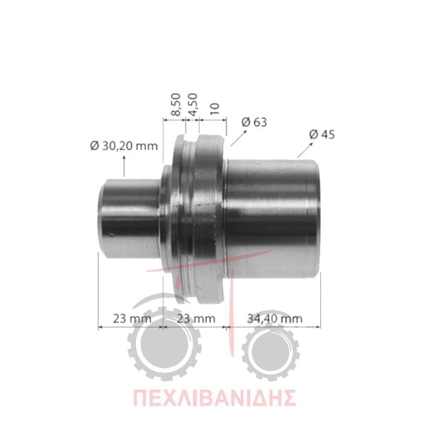 Πείρος πάνω κάτω Massey Ferguson 194-294-394-290-3080-4514