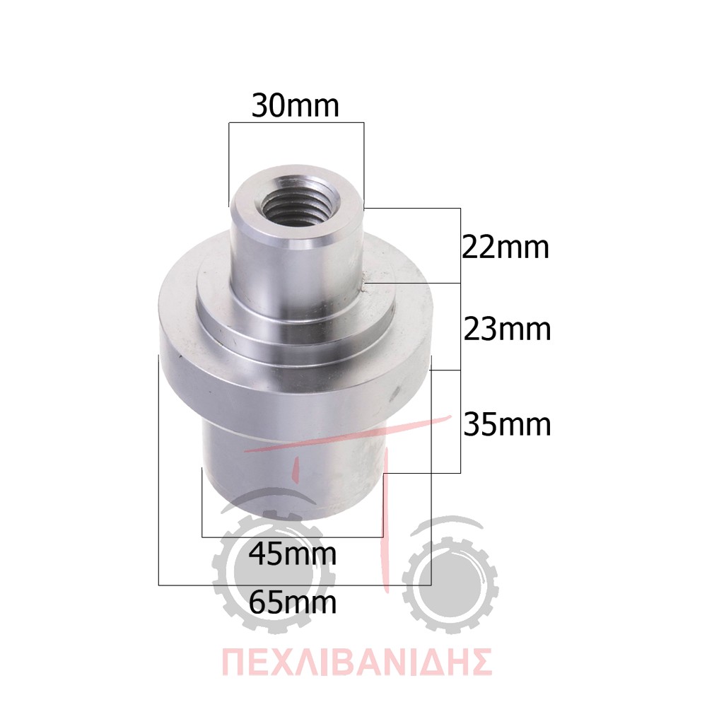 Μπροστά πείρος πάνω - κάτω Massey Ferguson 390-3085-4245-6400