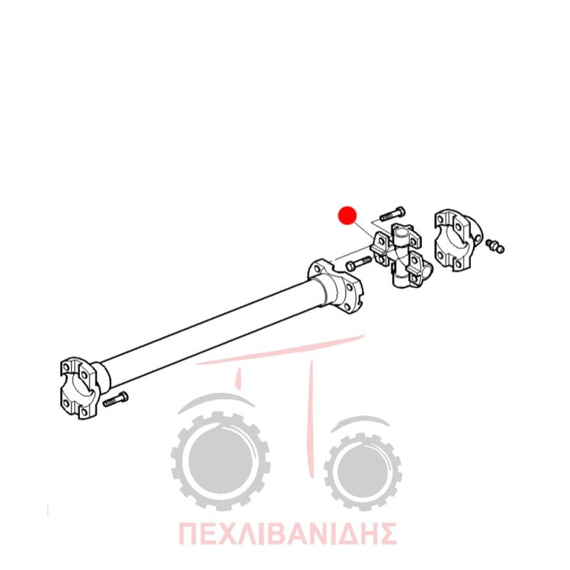 Σταυρός μεσαίας τριβής Massey Ferguson 698 Σταυρός μεσαίας τριβής Massey Ferguson 698