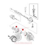 Ρουλεμάν κωνικό μπροστά μειωτήρα Massey Ferguson 6497-7497-8600 Ρουλεμάν κωνικό μπροστά μειωτήρα Massey Ferguson 6497-7497-8600