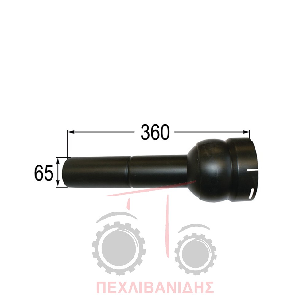 Κάλυμα μεσαίας τριβής Massey Ferguson 290-362-390-398-399