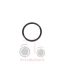 Όρινγκ αντλίας υδραυλικού 34.52x3.53 Massey Ferguson 5445-5460-5480-5612-5700-6455-6616-6700-7600-7700-8260