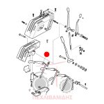 Σετ λεβιέ από 2 σε 3 φέτας χειριστηρίου Massey Ferguson 4200-4300 Σετ λεβιέ από 2 σε 3 φέτας χειριστηρίου Massey Ferguson 4200-4300