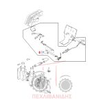 Σωλήνας λεβιέ χειριστηρίου σβάρνας Massey Frguson 390-398-399 Σωλήνας λεβιέ χειριστηρίου σβάρνας Massey Frguson 390-398-399