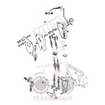 Ντίζα ρεβέρσας σασμάν κομπλέ Massey Ferguson 6200 Ντίζα ρεβέρσας σασμάν κομπλέ Massey Ferguson 6200