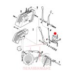 Βάση χειριστηρίου υδραυλικού κομπλέ Massey Ferguson 4200-4300 Βάση χειριστηρίου υδραυλικού κομπλέ Massey Ferguson 4200-4300