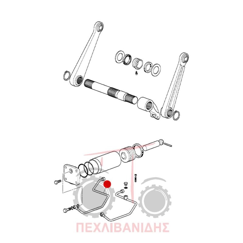 Σωλήνας υδραυλικού Massey Ferguson 3300-3400