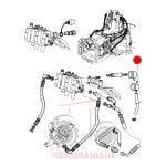 Καπάκι ταχυσυνδέσμου Massey Ferguson 3000-6100-8100 Καπάκι ταχυσυνδέσμου Massey Ferguson 3000-6100-8100