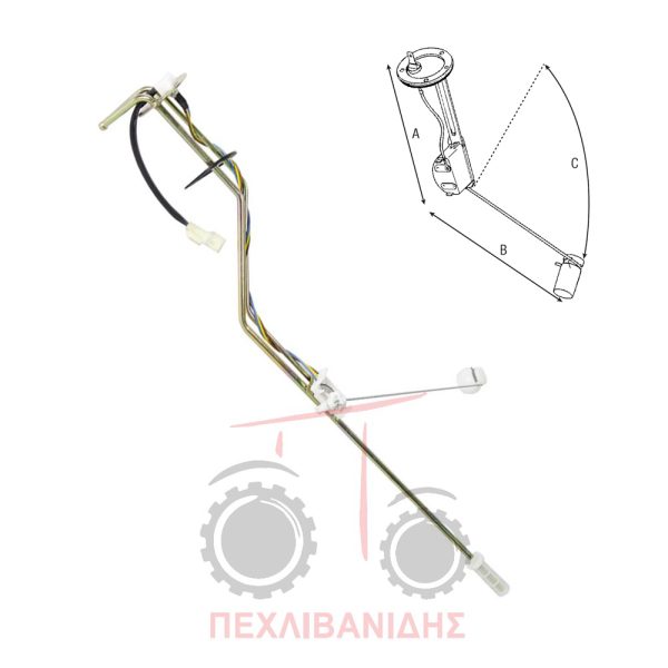 Φλοτέρ καυσίμου Massey Ferguson 365-375-390-398-399