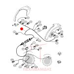 Καλωδίωση πίσω φανάρια Massey Ferguson 6400-7400 Καλωδίωση πίσω φανάρια Massey Ferguson 6400-7400