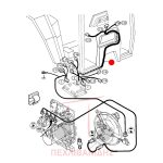 Καλωδίωση πλακέτας Massey Ferguson 6100-8100 Καλωδίωση πλακέτας Massey Ferguson 6100-8100