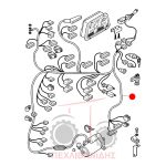 Καλωδίωση ταμπλό Massey Ferguson 4200-4300 Καλωδίωση ταμπλό Massey Ferguson 4200-4300