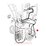 Καλωδίωση ηλεκτροβαλβίδας Massey Ferguson 6100 Καλωδίωση ηλεκτροβαλβίδας Massey Ferguson 6100
