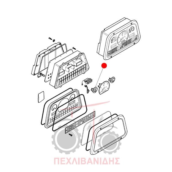 Δείκτης πετρελαίου Massey Ferguson 4200