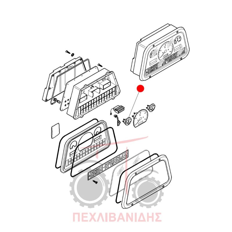 Δείκτης πετρελαίου Massey Ferguson 4200