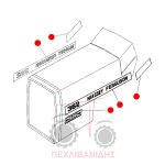 Σετ ταινίες αυτοκόλλητα Massey Ferguson 362 Σετ ταινίες αυτοκόλλητα Massey Ferguson 362