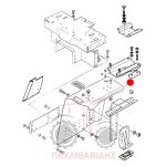 Δεξί φτερό τετράγωνο Massey Ferguson 390-399 Δεξί φτερό τετράγωνο Massey Ferguson 390-399