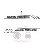 Δεξιά ταινία αυτοκόλλητο Massey Ferguson 3625-3645-3655 Δεξιά ταινία αυτοκόλλητο Massey Ferguson 3625-3645-3655