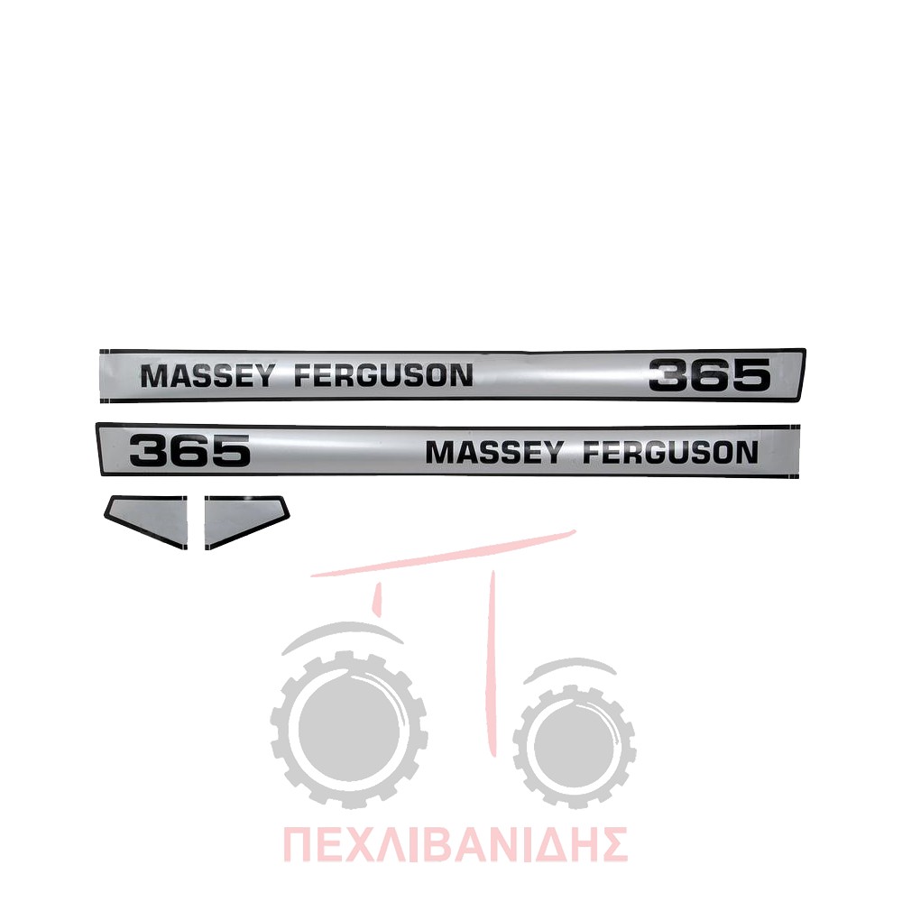 Ταινίες αυτοκόλλητα Massey Ferguson 365