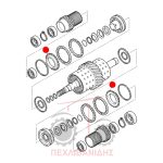 Καπάκι καμπάνας 2ης ταχύτητας Powershift Massey Ferguson 8270-8280 Καπάκι καμπάνας 2ης ταχύτητας Powershift Massey Ferguson 8270-8280