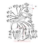 Πλαϊνό ταμπλό PTO Massey Ferguson 8400 Πλαϊνό ταμπλό PTO Massey Ferguson 8400