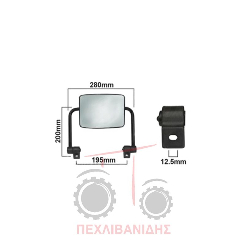 Καθρέπτης καμπίνας Massey Ferguson 2640-2680