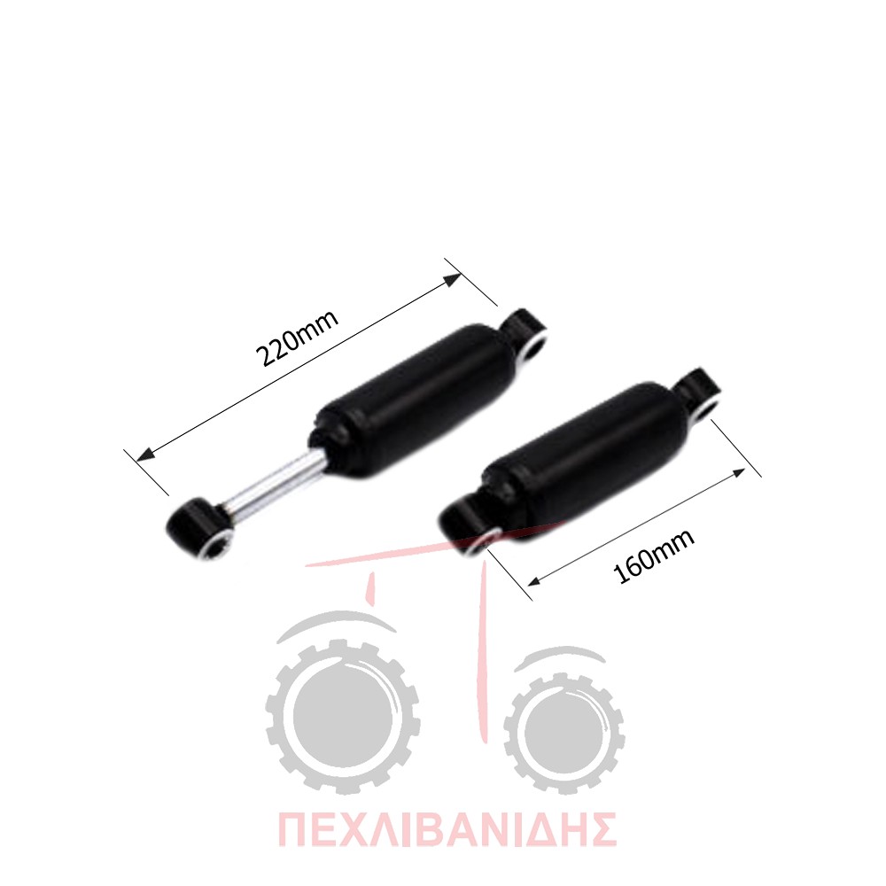Μπουκάλα καθίσματος Massey Ferguson 6180