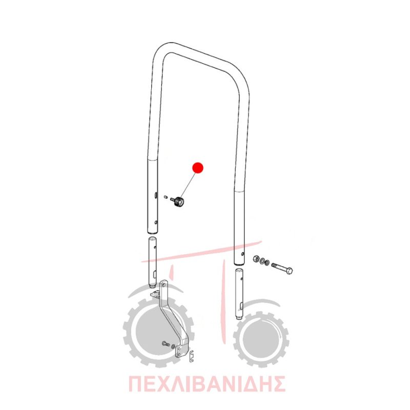 Βίδα μπάρας ασφαλείας Massey Ferguson 1325-1335-1345 Βίδα μπάρας ασφαλείας Massey Ferguson 1325-1335-1345
