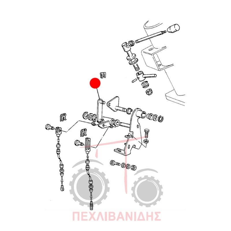 Μπράτσο χειρόγκαζου Landini Advantage-Rex-Vigneti