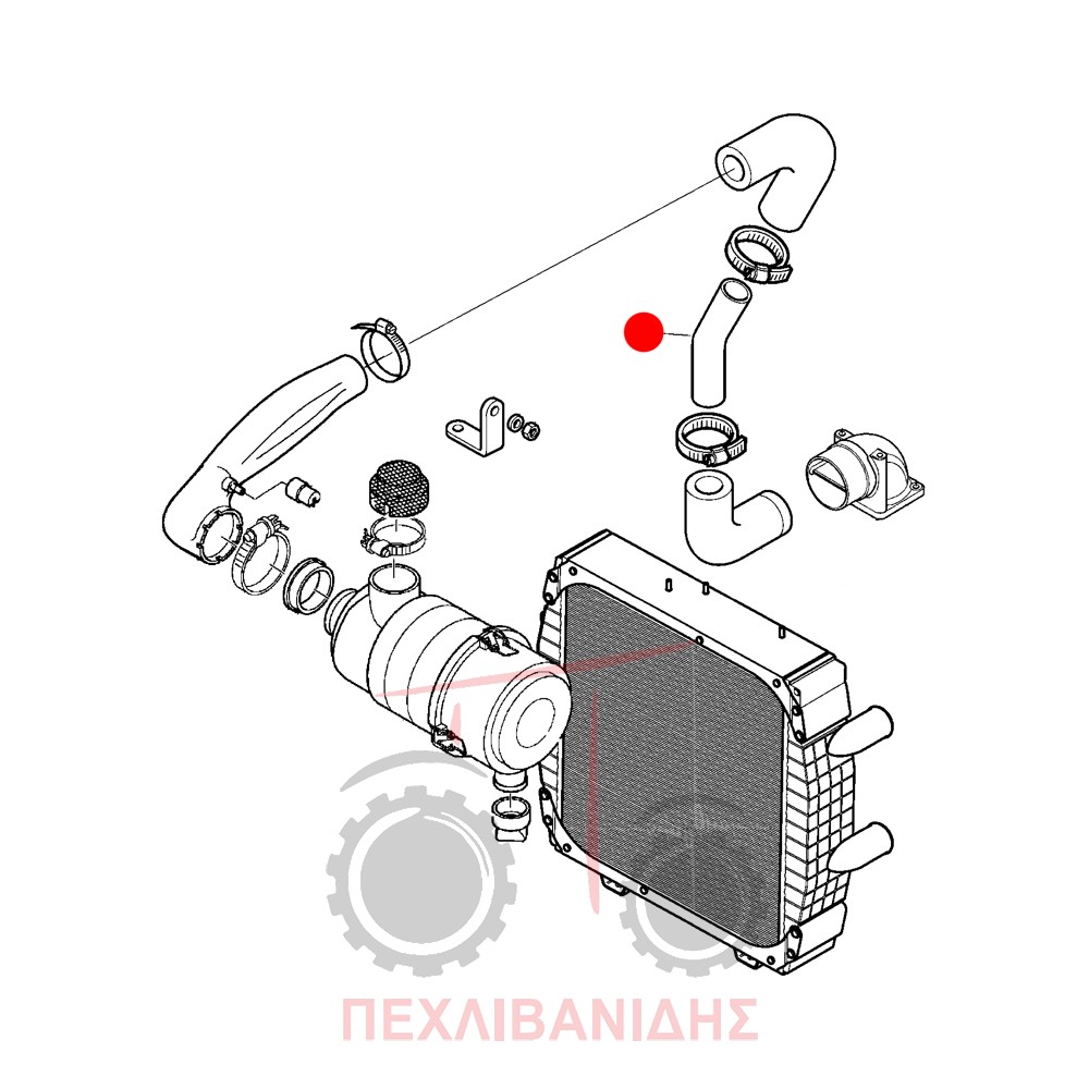 Σωλήνας εισαγωγής Landini Rex