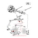 Ντίζα συμπλέκτη Landini Rex 80-90-100 Ντίζα συμπλέκτη Landini Rex 80-90-100