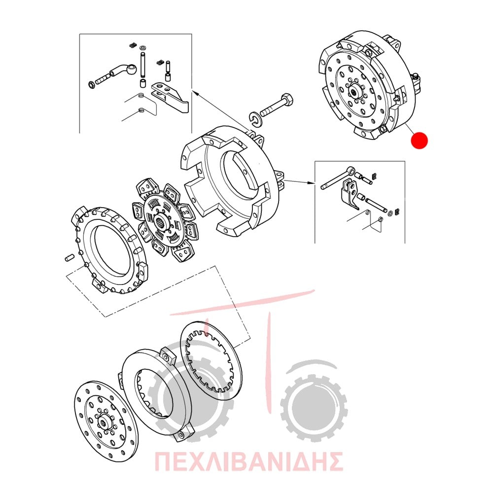Πλατό συμπλέκτη Landini 8860-8880