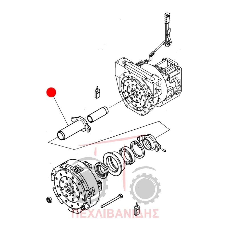 Βάση ωθηστικού Landini Mistral 40-45-50 Βάση ωθηστικού Landini Mistral 40-45-50
