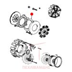Ελατήριο πλατό συμπλέκτη Landini 10000-12500-14500 Ελατήριο πλατό συμπλέκτη Landini 10000-12500-14500