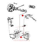 Ντίζα PTO Landini 10000-13000 Ντίζα PTO Landini 10000-13000