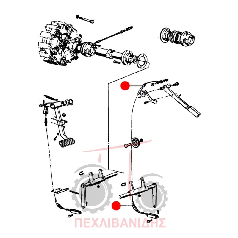 Ντίζα PTO Landini 10000-13000