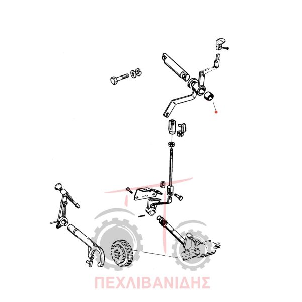 Δαχτυλίδι πεντάλ συμπλέκτη Landini 10000-14500